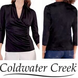 CWC Faux Wrap Top w/ Ruching!